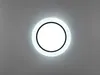 LED-Deckenleuchte - Schwarz - Weiß - Kunststoff - Ø 38 cm - Produktbild-Vorschau 7
