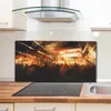 Coloray Spritzschutz aus Glas 140x70  Wandkunst Produktbild-Vorschau 3