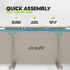 VirtuFit Rechteckpool 300×210×66 cm Beige mit Filterpumpe Produktbild-Vorschau 8