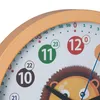 Orologio da parete Relaxdays per bambini, Ø 30 cm, orologio Anteprima dell’immagine prodotto 7