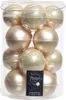 Weihnachtskugeln Glas 8cm 16 Stück - Perle Produktbild-Vorschau 1