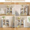 WOLTU Bücherregal, Würfelregal 4 offene Fächer, Standregal, Produktbild-Vorschau 8
