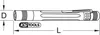LEDMAX CREE-Power LED-Taschenlampe KS Tools Produktbild-Vorschau 7