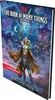 A book cover for Dungeons & Dragons RPG, featuring a warrior holding a sword aloft amidst a cosmic background with various creatures and objects. Voir les images du produit