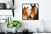 MuchoWow® Gerahmtes Poster Pferd - Strand - Tiere 40x40 cm Produktbild-Vorschau 3