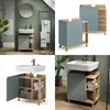 Waschbeckenunterschrank Vicco Karen Sonoma/Blau 60 x 65 cm Produktbild-Vorschau 7