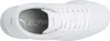 Top-down view of a white Puma sneaker. Produktbild-Vorschau