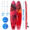 Thunder Isle Stand Up Paddle Board 320 x 75 x 15 cm Rosa Produktbild-Vorschau 2