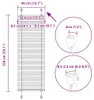 vidaXL Plisovaná roleta ružová 40x150 cm šírka látky 39,4 Náhľad obrázku produktu 7
