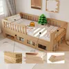 Kinderbett Stauraumbett, mit Schublade & zweiflügeligem Produktbild-Vorschau 3