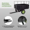 Rasentraktor Anhänger Kippanhänger 300 kg kippbar mit Produktbild-Vorschau 3