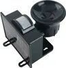 A solar-powered pest repeller device with a motion sensor and speaker. Podgląd zdjęcia produktu