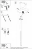 Instruction manual for a pendant light fixture. Anteprima dell’immagine prodotto