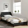 vidaXL Struttura letto "Dover" nero 100x200 cm in tessuto Anteprima dell’immagine prodotto 10