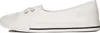 A side view of a white women's sneaker. Voir les images du produit