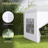 Outsunny Pavillon 2,95x2,95m Faltpavillon 4 Seitenwände mit Produktbild-Vorschau 6