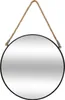 Spiegel "seil" schwarz d55cm  - Atmosphera créateur Produktbild-Vorschau 1