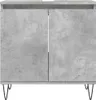 vidaXL Koupelnová skříňka Concrete Grey 58 x 33 x 60 cm Náhled obrázku produktu 4