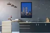 MuchoWow® Gerahmtes Poster Das World Trade Center umgeben Produktbild-Vorschau 2