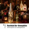 Flessenlampje met timer, warmwitte flessenverlichting, 20 Productafbeelding-voorbeeld 5