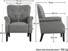 Yaheetech Loungesessel  Cocktailsessel  Relaxsessel mit Produktbild-Vorschau 7