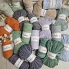 Sznurek bawełniany pleciony 5 mm, mix kolorów melanż jak na Podgląd zdjęcia produktu 8