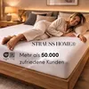Strauss Home® Premium Spannbettlaken – 160 g/m² Gekämmte Produktbild-Vorschau 7