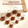 16 Stück Stuhlbeinkappen, Silikon Schutzkappen für Produktbild-Vorschau 3