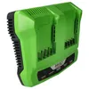 vhbw Dual-Ladegerät Ersatz für Greenworks CAF806(Gen 2), Produktbild-Vorschau 3