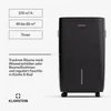 Klarstein DryFy Connect 60L Luftentfeuchter, 60L/24h, WiFi Produktbild-Vorschau 4