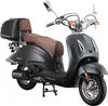 Motorroller Retro Firenze 50 ccm 45 km/h EURO 5 mattschwarz Produktbild-Vorschau 1