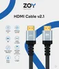 ZOY Câble HDMI 3m Standard 2.1 Premium Ultra High Speed 8K Voir les images du produit 3
