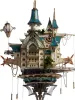 Puzzle 3D, Zamek Fantasy, niebieski, HC, drewno, 699 Podgląd zdjęcia produktu 2