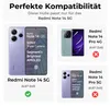 Marketing image showing phone compatibility with a case. Produktbild-Vorschau