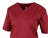 beb Basic Kasack Uni Kurzarm Weinrot 3XL Produktbild-Vorschau 3