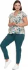 Moraj | Elegante Bluse Damen - Kurzarm - Größe M - Bunt - Produktbild-Vorschau 4