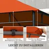 Toit de remplacement pour pergola Outsunny, housse de Voir les images du produit 5