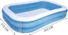 Bestway Nafukovací rodinný bazén obdélníkový 262x175x51 cm Náhled obrázku produktu 31
