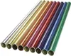 A collection of colored aluminum tubes arranged diagonally on a white background. Anteprima dell’immagine prodotto