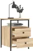 vidaXL Nachttisch Sonoma-Eiche 44x45x60 cm Holzwerkstoff Produktbild-Vorschau 6