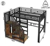 Hoogslaper 140x200 cm met opbergtrap en lades, zijrooster, Productafbeelding-voorbeeld 7
