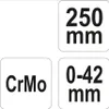 Yato YT-2473, Samosvorné kleště, 4,2 cm, Chrom-molybdenová Náhled obrázku produktu 2