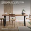 ML-Design 2 stolové nohy, š50xv72 cm, podnože ve tvaru X, Náhled obrázku produktu 4