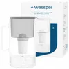 Wessper D2 BOROSILICATE Wasserfilterkanne 3 L Grau – Produktbild-Vorschau 1