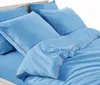 Set di biancheria da letto - 200x200 cm - Azzurro - Cotone Anteprima dell’immagine prodotto 3