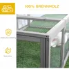 PawHut Freilaufgehege Kleitierkäfig Kleintierstall Produktbild-Vorschau 5