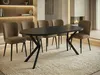 Runder Ausziehbarer Esstisch - Loft Style Tisch mit Produktbild-Vorschau 4