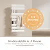 EMKE Sèche-serviettes électrique 850X400mm 230W blanc, Voir les images du produit 5