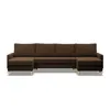 Ecksofa mit Schlaffunktion, Wendekissen, Sofa U-form BLANK Produktbild-Vorschau 2