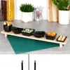 Excellent Houseware Tapas-Servierset, Keramik/Bambus, 50 x Produktbild-Vorschau 5
